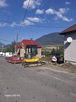 Výkopové a stavebné prace / báger - 6