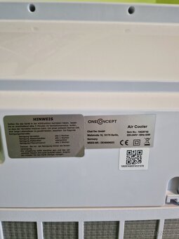 Ochladzovač vzduchu OneConcept CTR‑1 (8 l, diaľkové ovládani - 6