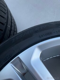DISKY VW R-Line / R19 5x112 + nové pneu - 6