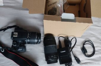 Canon EOS 1000D + 2 objektívy - 6