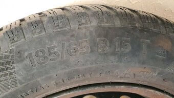 4ks Originál plechové disky 4x100 R15 - 6