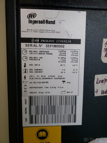 Predám skrutkový kompresor Ingersol Rand UP5-11P-10H - 6