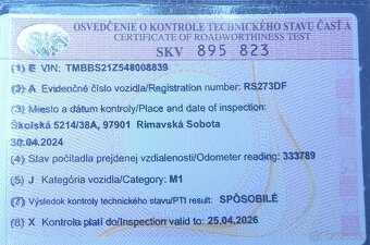 Predám škoda octavia 1.9tdi - 6