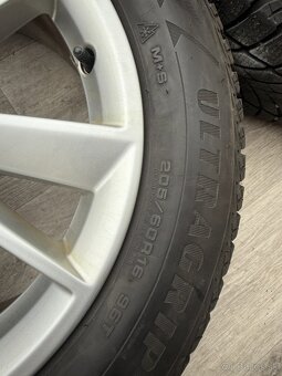 R16 ORIG.ZIMNÍ ALU KOLA AUDI A4 B9 5x112 205/60/16 - 6
