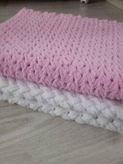 Hačkovaná deka - 6