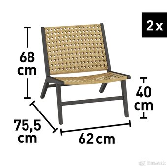 Záhradný/balkónový nábytok - 6