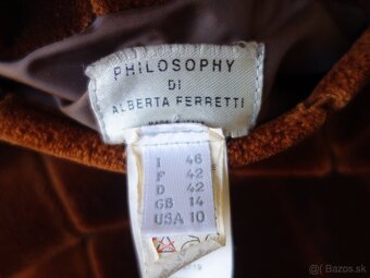 Obojstranná bunda Alberta Ferretti, veľ. M/L - 6