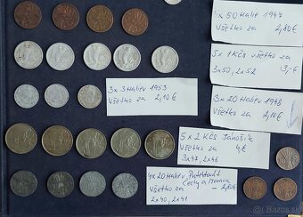Zbierka mincí - Československé mince, Slovenská republika - 6