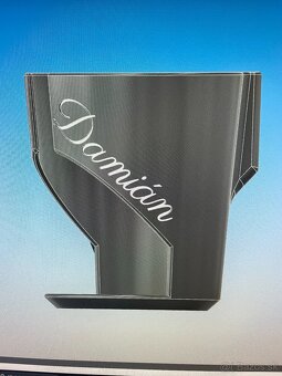 Držiak na nápoje s menom - 6