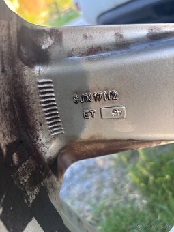 Predám Alu disky + Pneu 235/45 R17 - 6