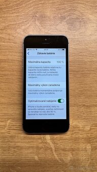 Predám Apple iPhone Space grey SE 2016 - 6