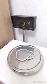 Luxusný tenisový náramok z 18K zlata - 6