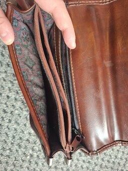 Elegantná retro vintage kabelka značka Marc Chantal - 6