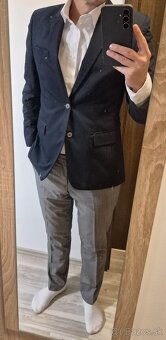 ADAM + TOM STEED - oblek+sako - 6