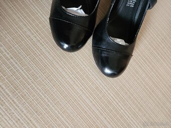 Kožené lodičky, 24 cm, veľ. 37 - 6