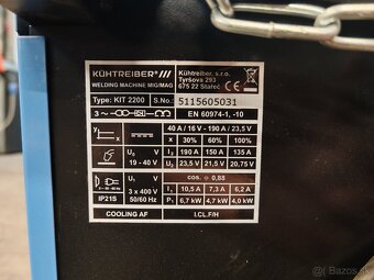 Zváračka CO2 Kuhtreiber KIT 2200 - 6