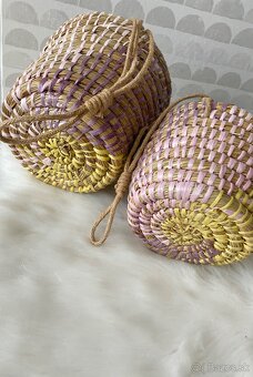 Závesné natural boho kvetináče - 6