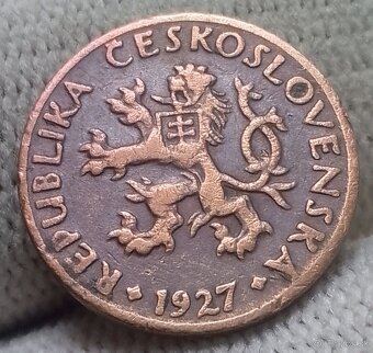 Československé meď.5 haliere. - 6