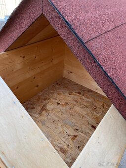 Drevená búda pre stredne veľkého psa - 6