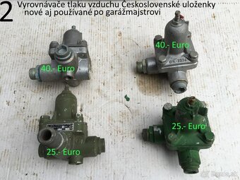 Vzduchové hlavice spojky ventily regulátory brzdové valce - 6