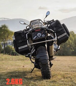Boční tašky (Textiní "kufry" na motocykl) 2 ks - 6