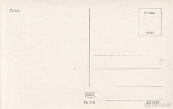 Staré pohľadnice české: Doksy, Hamr na Jezere - 6