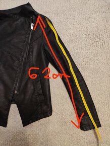 Cierna bunda na zips S - 6