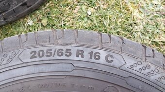 SADA DISKOV 5X120 65,1 STRED PNEU.CONTINENTAL 205/65C LETNE - 6