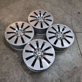 Hliníkové Mercedes disky 5x112 R17 7,5J ET36 - 6