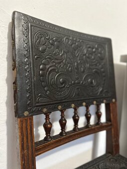 Historická drevená stolička - 6