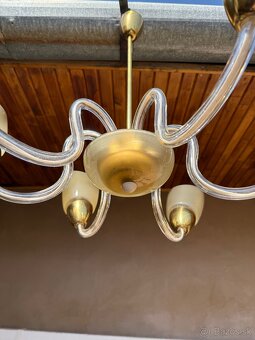 Predam krasny skleneny luster Brusel - 6