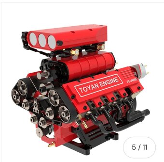 Toyan V8 FS-V800 – modelársky motor - 6