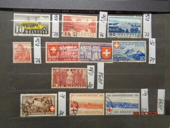 POŠTOVÉ ZNÁMKY - ŠVAJČIARSKO - 15 FOTO - 6