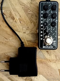 predzosilňovač mooer cali-dual 011 s adaptérom - 6
