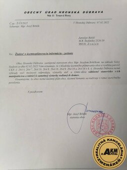 Stavebný pozemok od 699m2 Zvolen Hronská Dúbrava - 6