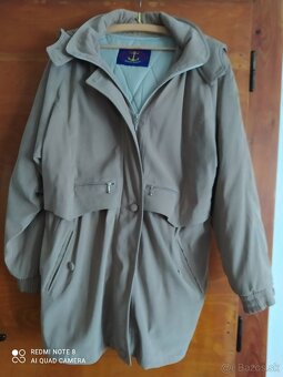 Dámská bunda (parka) starorůžová barva, vel.44, zimní, jarní - 6