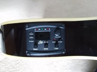 Eko guitars NXT N100e 4/4 BLK Klasická gitara s elektronikou - 6