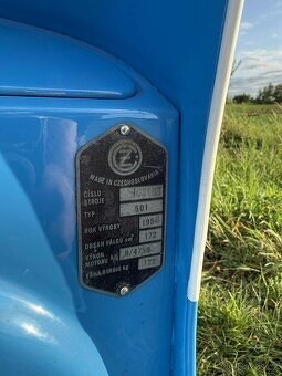 Veterán Motocykl ČZ 175 typ 501 - po renovaci - TOP STAV - 6