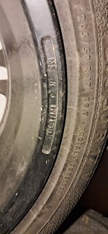 Predám elektrony+pneu r17 4x108 - 6