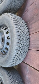 Zimné pneumatiky nokian 175/70R14 na diskoch - 6