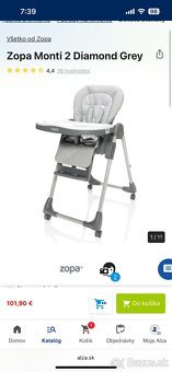 Zopa- jedálenská stolička v záruke - 6