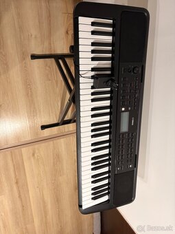 Yamaha PSR-E383 SET Keyboard s dynamikou Black - 6