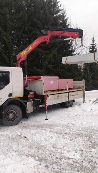 Nákladná doprava s hydraulickou rukou - 6