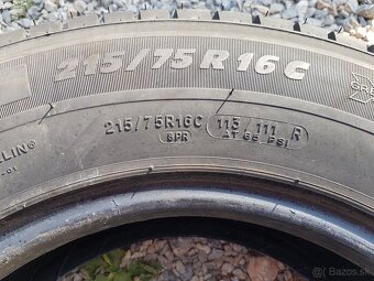 215/75 r16c letné pneumatiky 2ks Michelin - 6