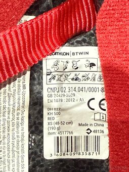 Detská cyklo prilba BTWIN KH500 - 6