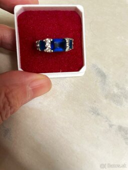 Strieborný starožitný prsteň - 6