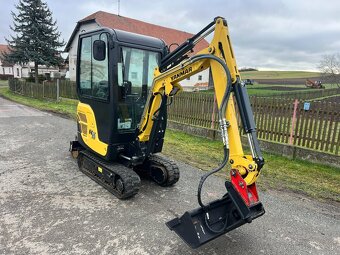 Minibagr Yanmar SV 16 hyd.svahovka/pouze 1tis.mth - 6