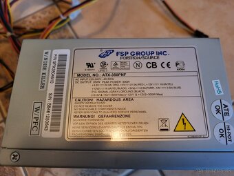 zdroj FSP Fortron 350W, model ATX-350PNF - 6