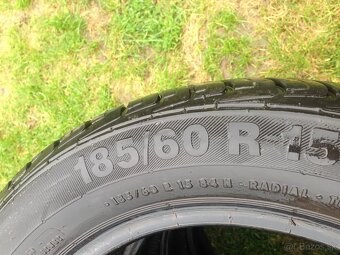 Predám Letné pneumatiky 185/60 R15 - 6