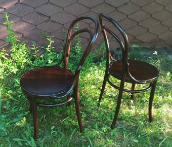 thonet 14 stoličky 4 kusy - 6